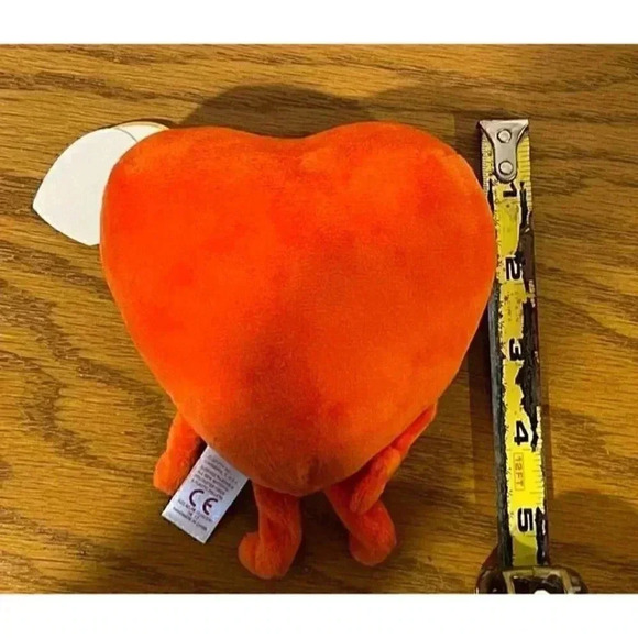 Ty Emoji Movie Heart plus 5” Valentine heart gift‎ with tag - Picture 4 of 5